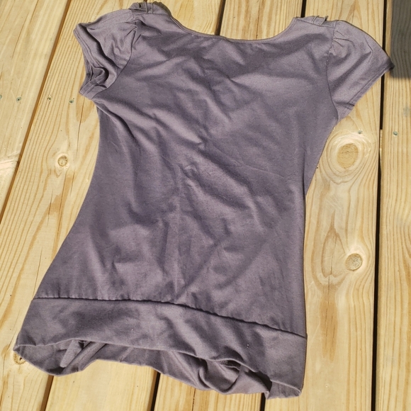 Maurice short sleeve shirt  with ruffle size Large - Picture 3 of 4